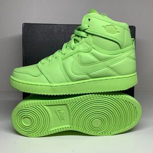 Nike Women's Air Jordan 1 AJ1KO Collab with Billie Eilish 2021 Volt Green Size 8
